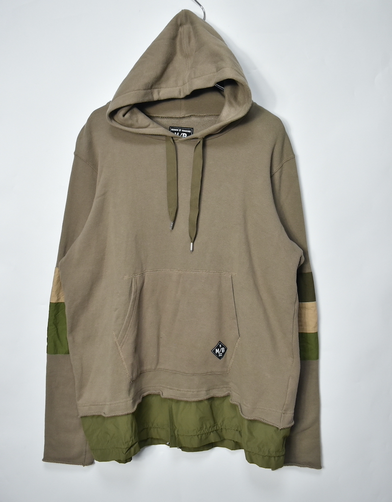 MIHARA YASUHIRO BILLABONG ミハラヤスヒロ ビラボン グラフィック ドッキング フーディ パーカー 26495 - 691 78_画像2