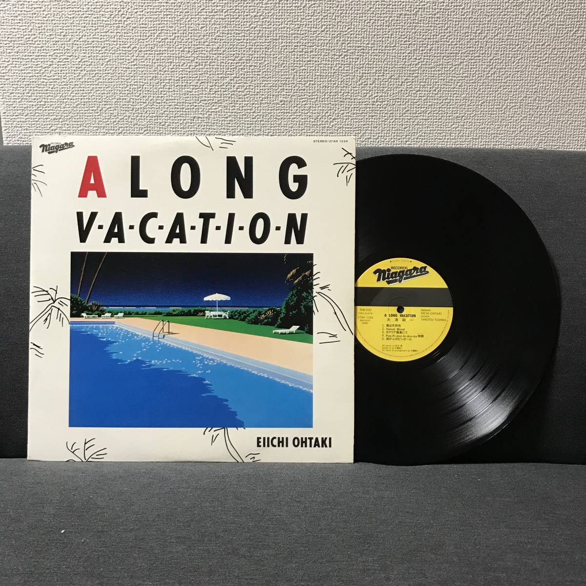 LP】 大滝詠一 / A LONG VACATION ロング・バケイション ファースト