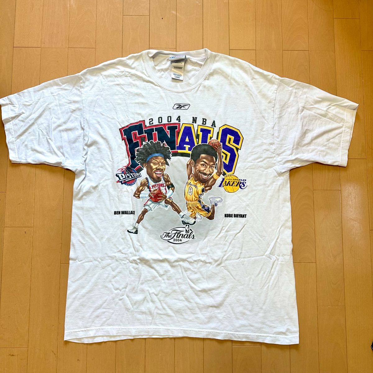 【激レア】2004年NBAファイナルコービーブライアントとベンウォレスTシャツ