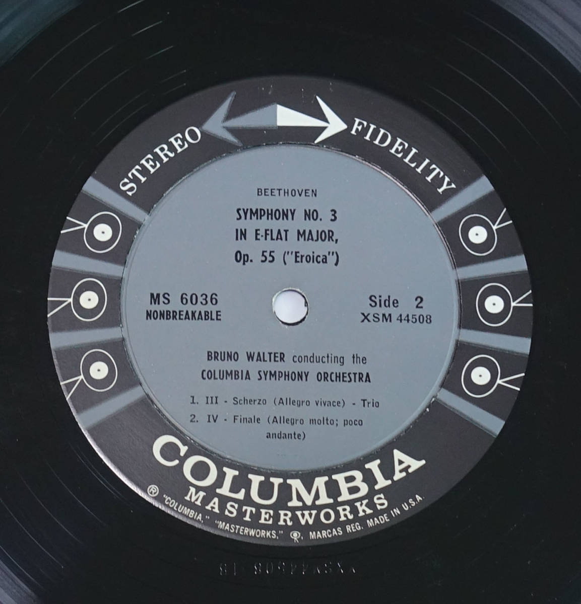 極美! 完全セット! 米Columbia MS 6EYES ベートーヴェン交響曲全集 ブルーノ・ワルターの画像4