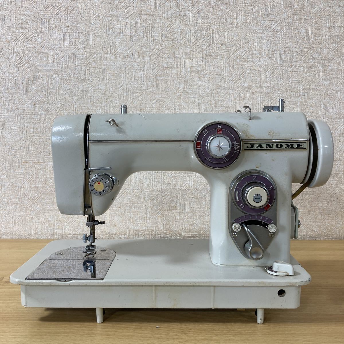 JANOME ジャノメ MODEL 672 アンティークミシン レトロミシン ミシン