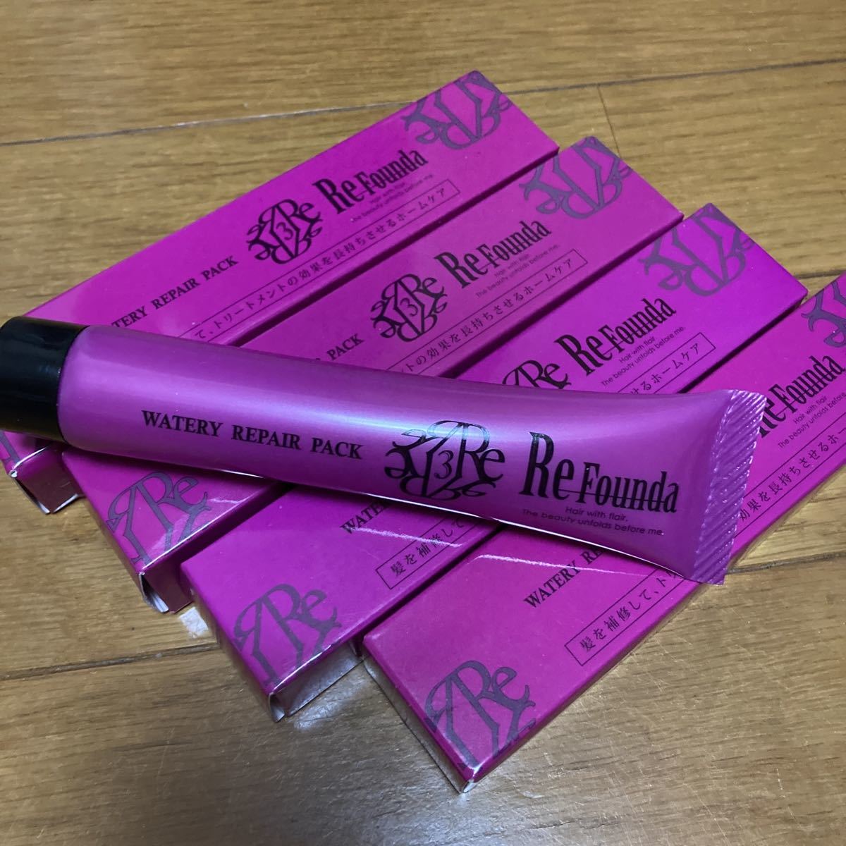 69%OFF!】 リファンデ ウォータリーリペアパック しっとり 50g 10本