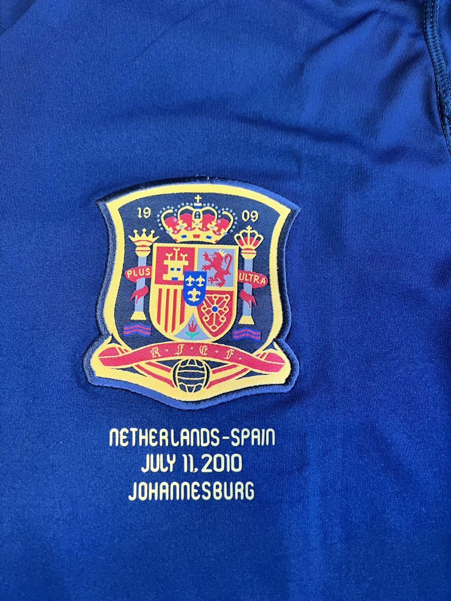 2010年 南アフリカワールドカップ スペイン代表 10番 セスクファブレガス選手支給品 アウェイユニフォームの画像3
