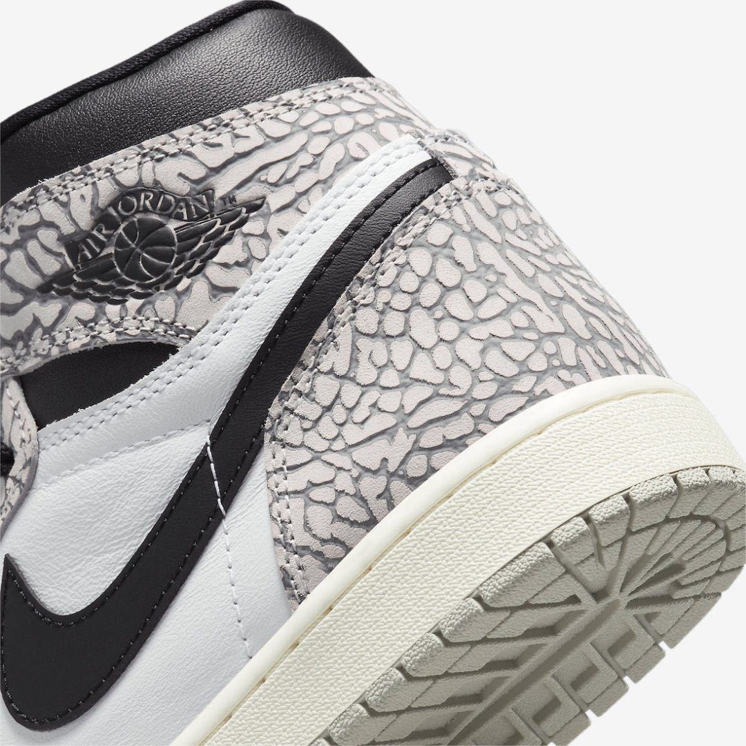 国内正規品 新品未使用 NIKE AIR JORDAN 1 RETRO HIGH OG WHITE CEMENT low BLACK 26.5cm エア ジョーダン ホワイト ブラック セメント