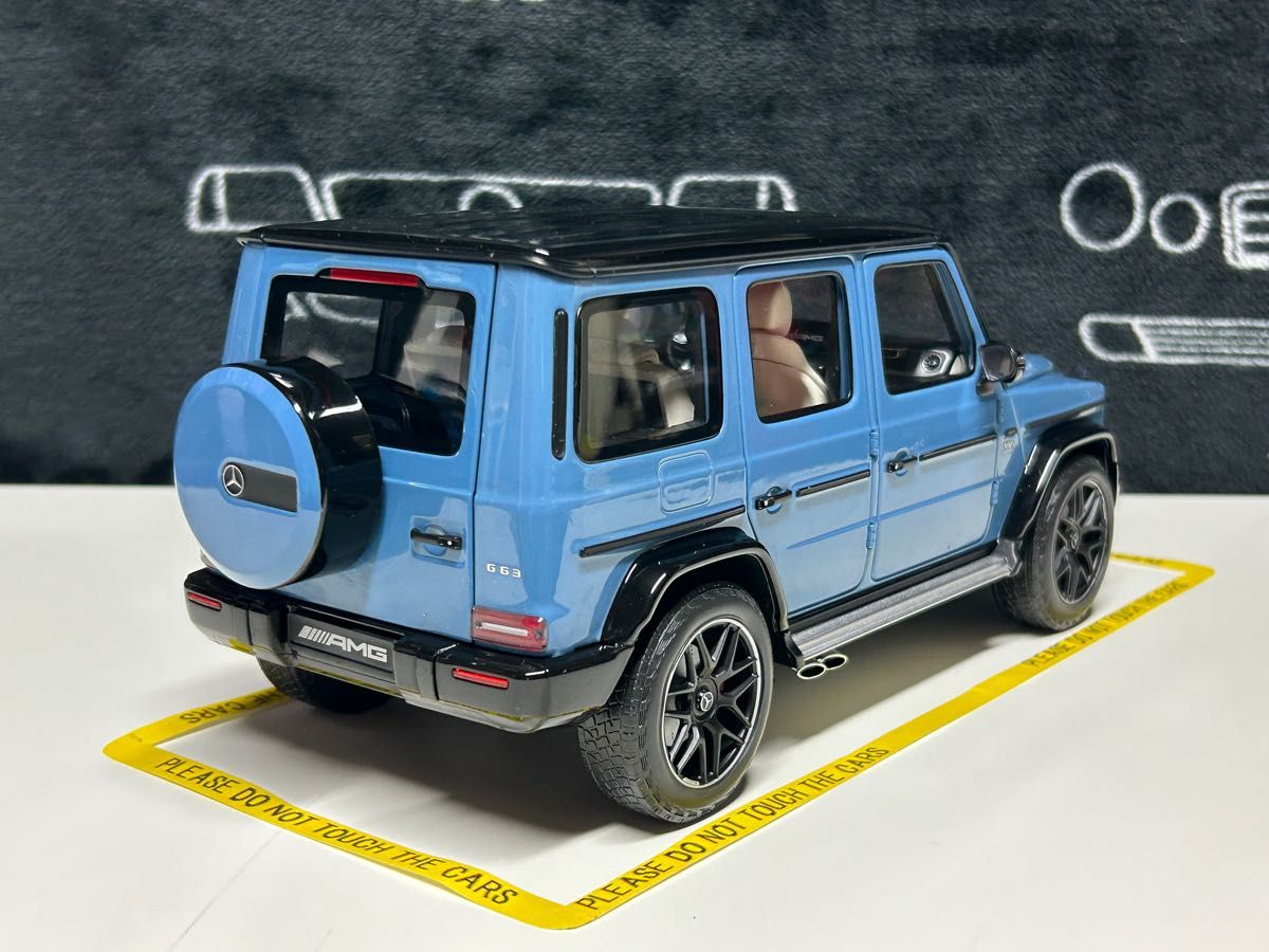 minichamps 1/18 Mercedes Benz AMG G63 2018 ブルー　299台限定　メルセデスベンツ