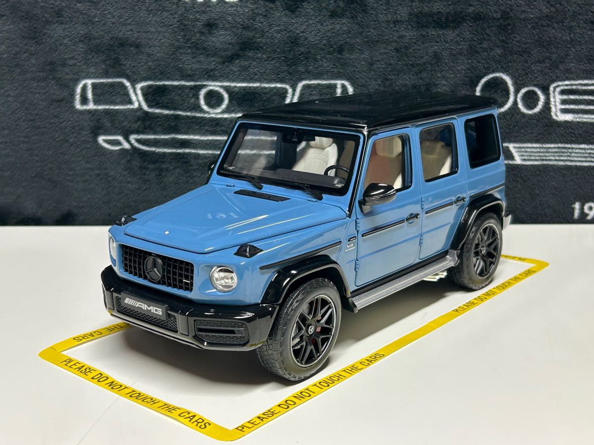 minichamps 1/18 Mercedes Benz AMG G63 2018 ブルー 299台限定