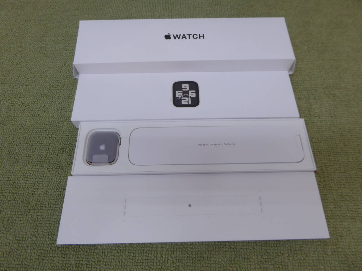 171-G66) 美品 Apple Watch SE 第2世代 GPSモデル 44mm スターライト