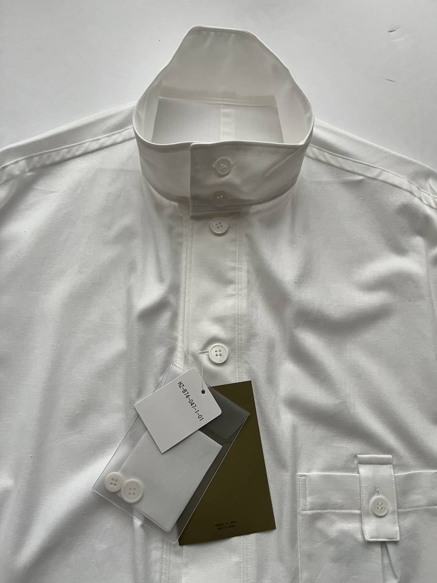 新品23SS今期ロングシャツPOWER of the WHITE shirt YOHJI YAMAMOTO