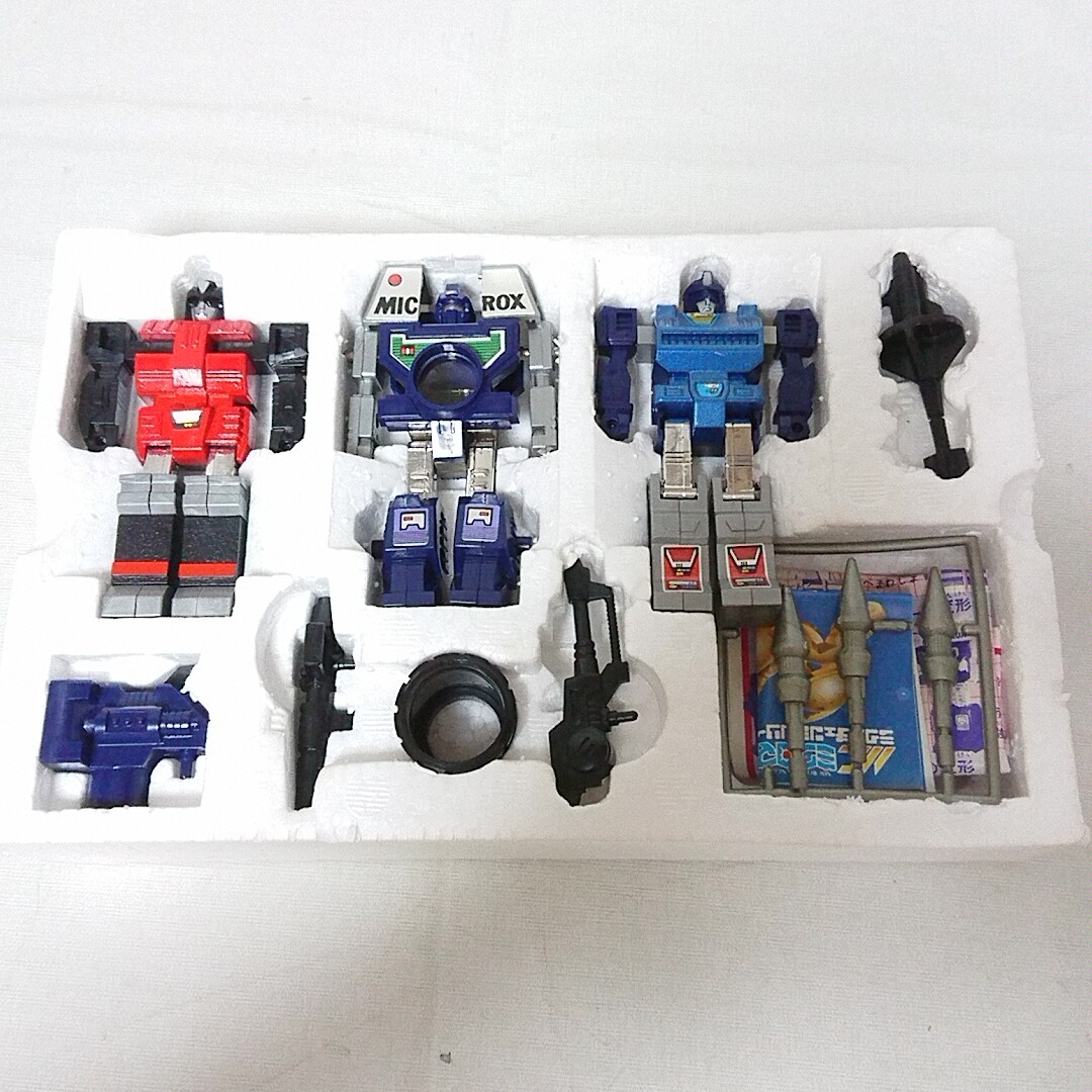 1円スタート タカラ カメラロボ ストロボ合体 ミクロマン DIACLONE