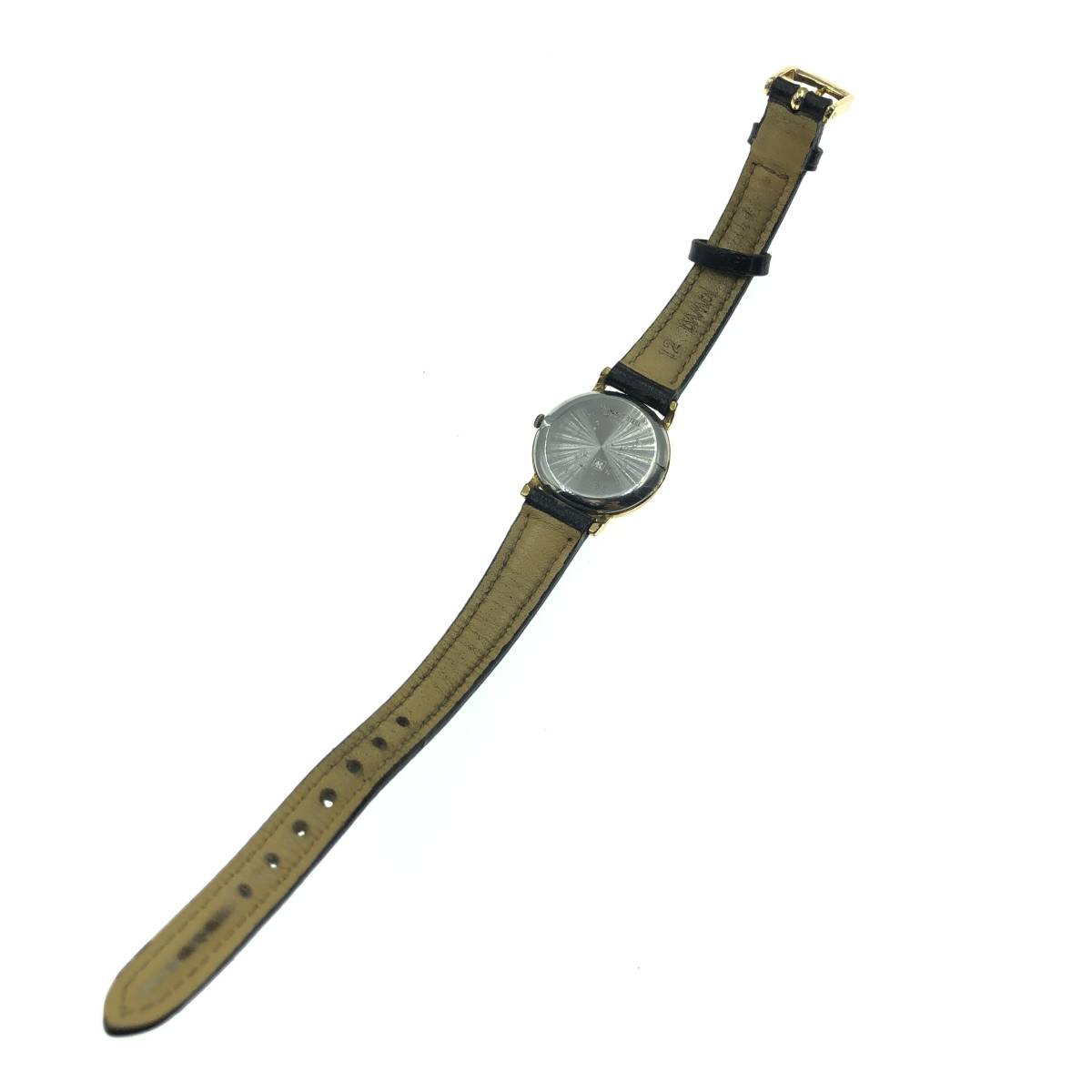 【 大感謝セール】 LONGINES ロンジン レザー ゴールド文字盤 QZ クォーツ 151.6815 その他