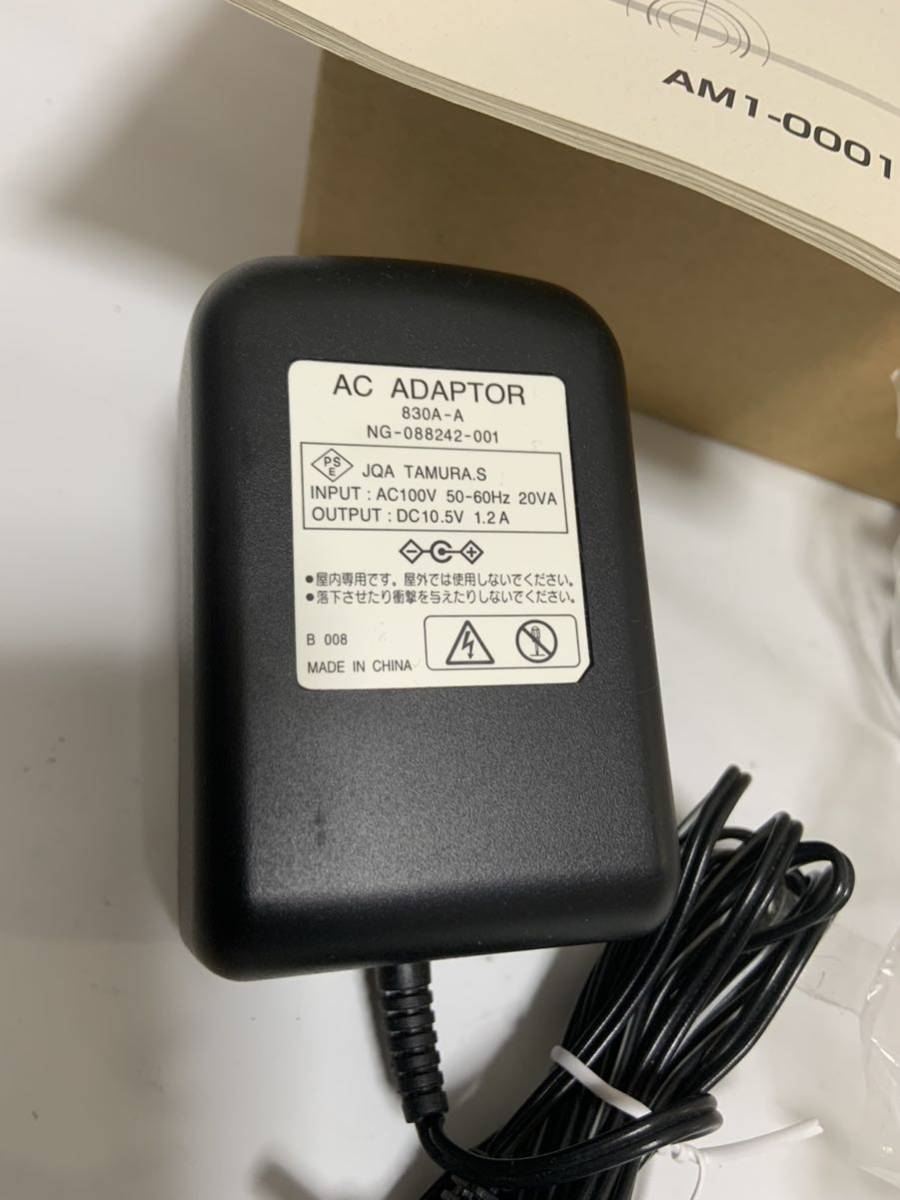 NEC ADSLモデム AtermWD606CV(C)E-S 通電&ランプ点灯確認 通信動作未確認 ジャンク扱い 171m2800_画像7