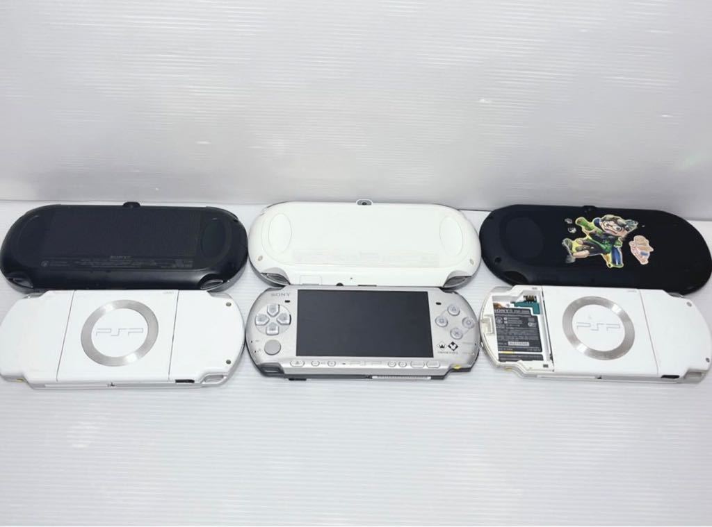 1円〜 SONY PSP 本体 PSP-3000 1台 PSP-2000 2台 SONY PS Vita PCH