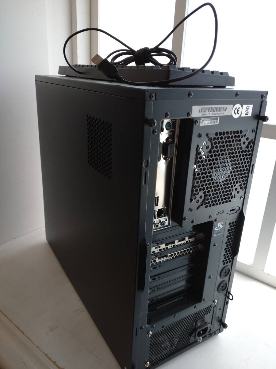 GALLERIA XF Core i7 8700/RTX2070 MEM:16GB SSD:500GB+HDD 2TB