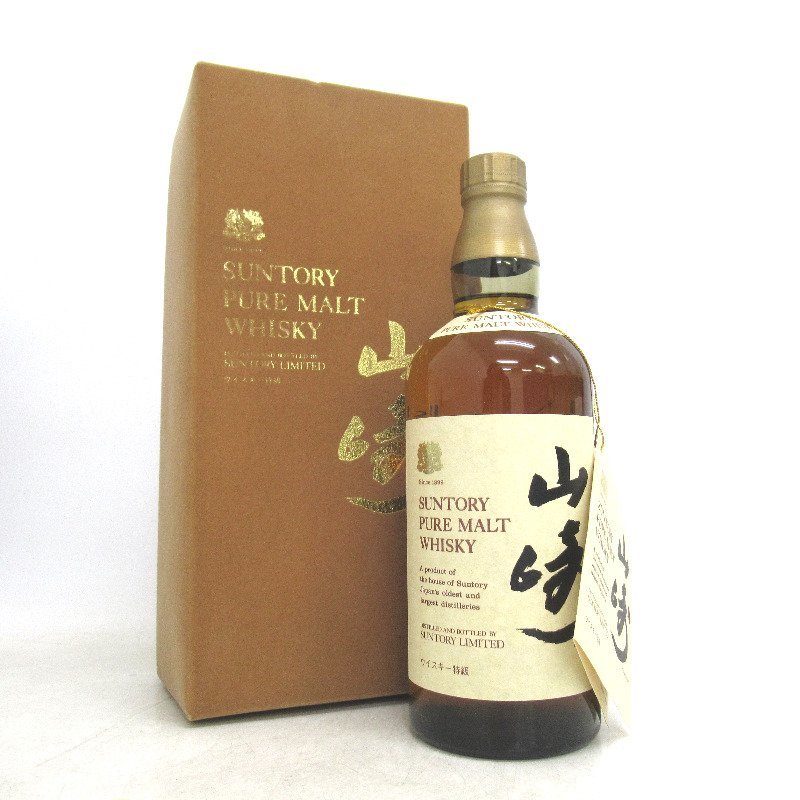 ウイスキー サントリー 山崎 1899 ピュアモルト向獅子 760ml