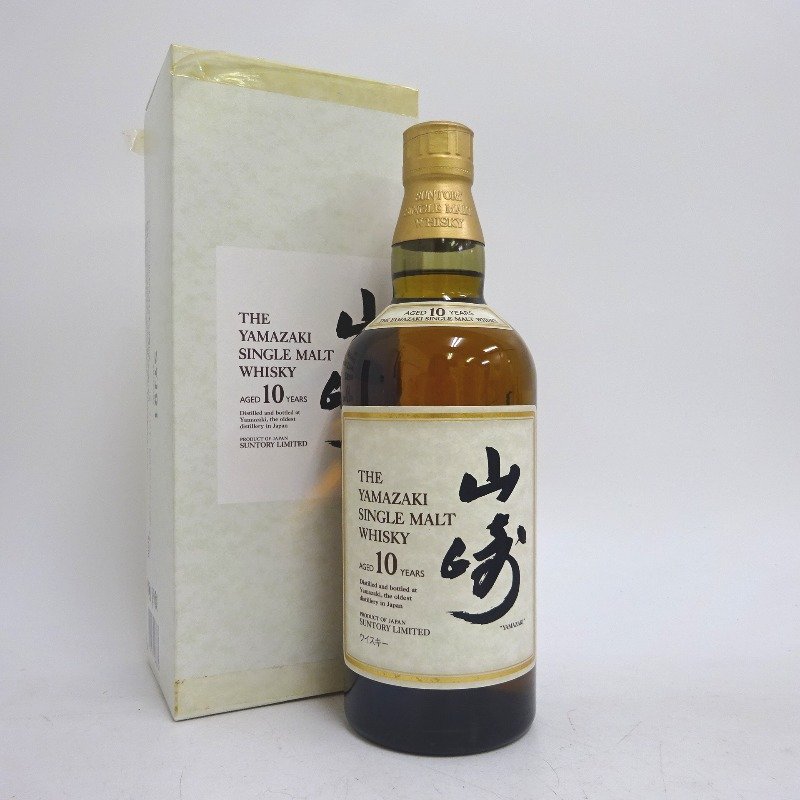 ウイスキー サントリー 山崎 10年 シングルモルト 700ml | inmano.com.br