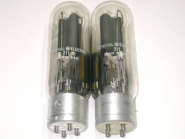 □GE 211/VT-4C 高圧送信管 動作品2本セット元箱付その1