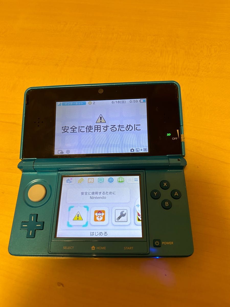 入荷中 ニンテンドー3DS ポケモンソフト アクアブルー 携帯用ゲーム