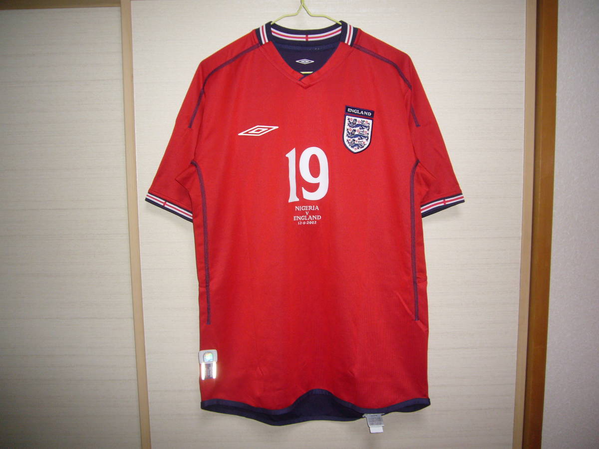 GQ739◇イングランド代表 : UMBRO ベッカムユニフォーム◇L GQ739◇イングランド代表 : UMBRO ベッカムユニフォーム◇L