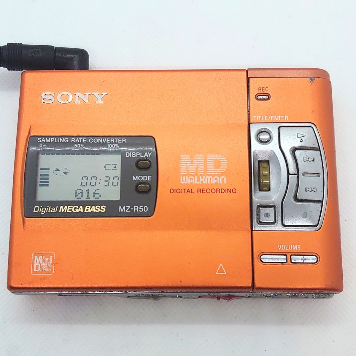 動作◯】 SONY / ソニー MZ-R50 WALKMAN PORTABLE MD MDLP PLAYER