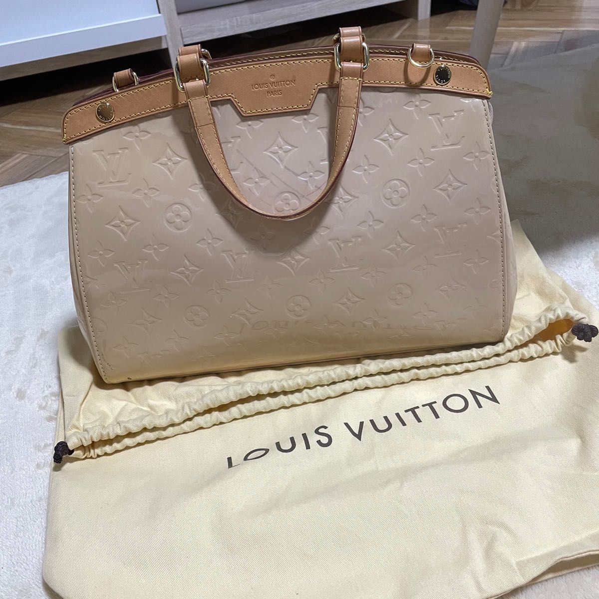 LOUIS VUITTON ルイヴィトン トートバッグ ヴェルニ ブレアMM