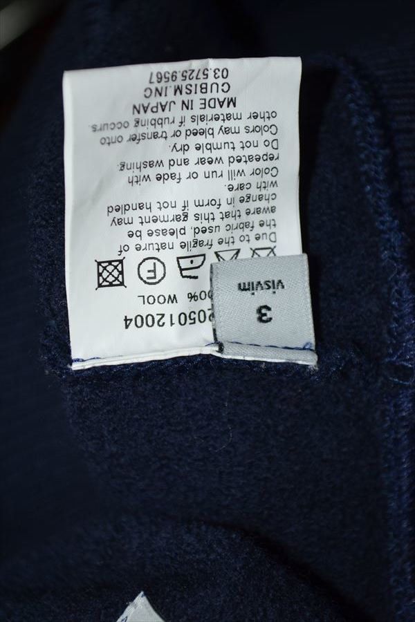 満点の ビズビム VISVIM SELMER LONG CARDIGAN ウールニット