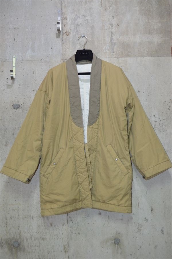 ビズビム VISVIM　DOTERA　MIL　Coat　羽織　作務衣　ドテラ　ミリタリー　中綿　コート　2（0118205013009） D3779_画像2