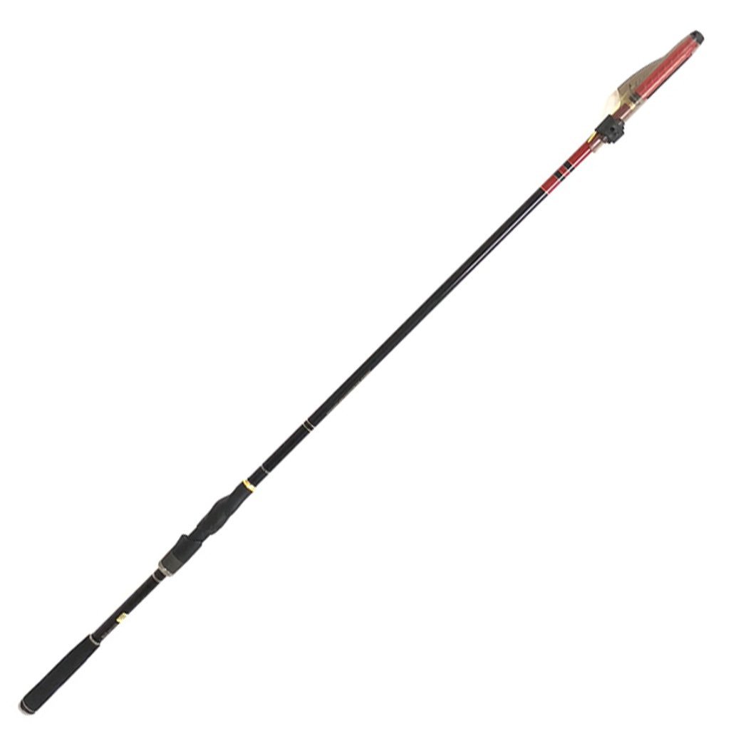 Q がまかつ がま磯 黒冴 0.6-53 スピニングロッド|GAMAKATSU 磯竿 チヌ