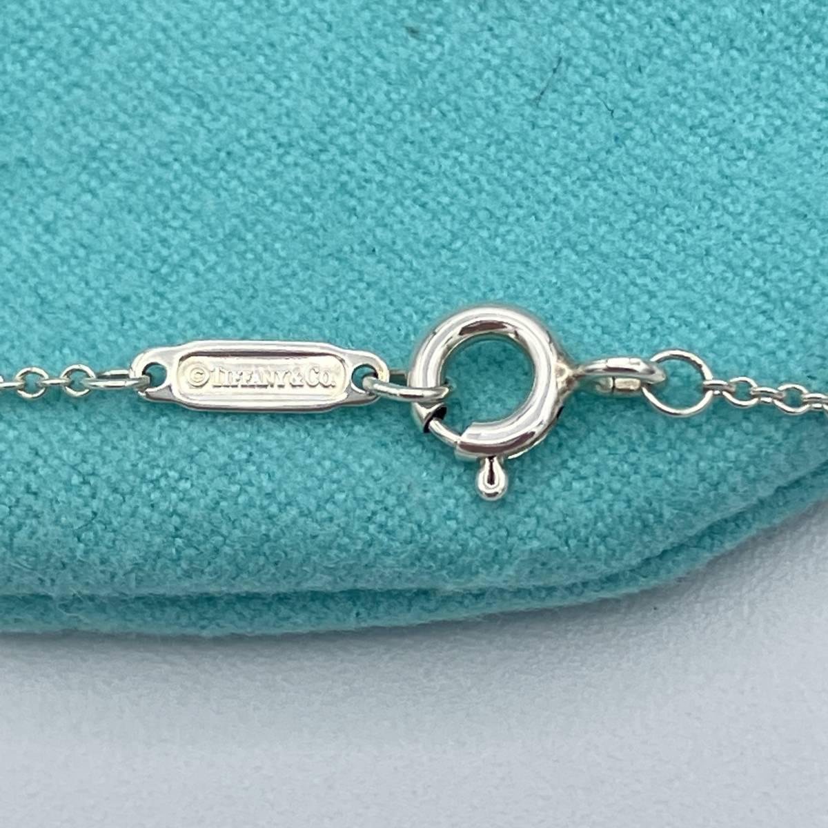 ☆ 希少品 ティファニー クラウン キー ネックレス ペンダント シルバー 925 王冠 鍵 Tiffany Silver Crown Key Necklace Pendant 付属品有_画像8