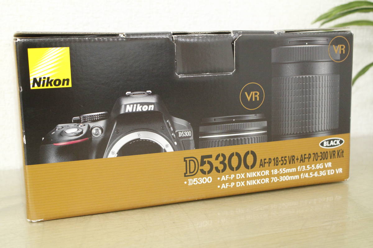 日本製低価 Nikon D5300 AF-P 18-55 VR レンズキット lRDJa