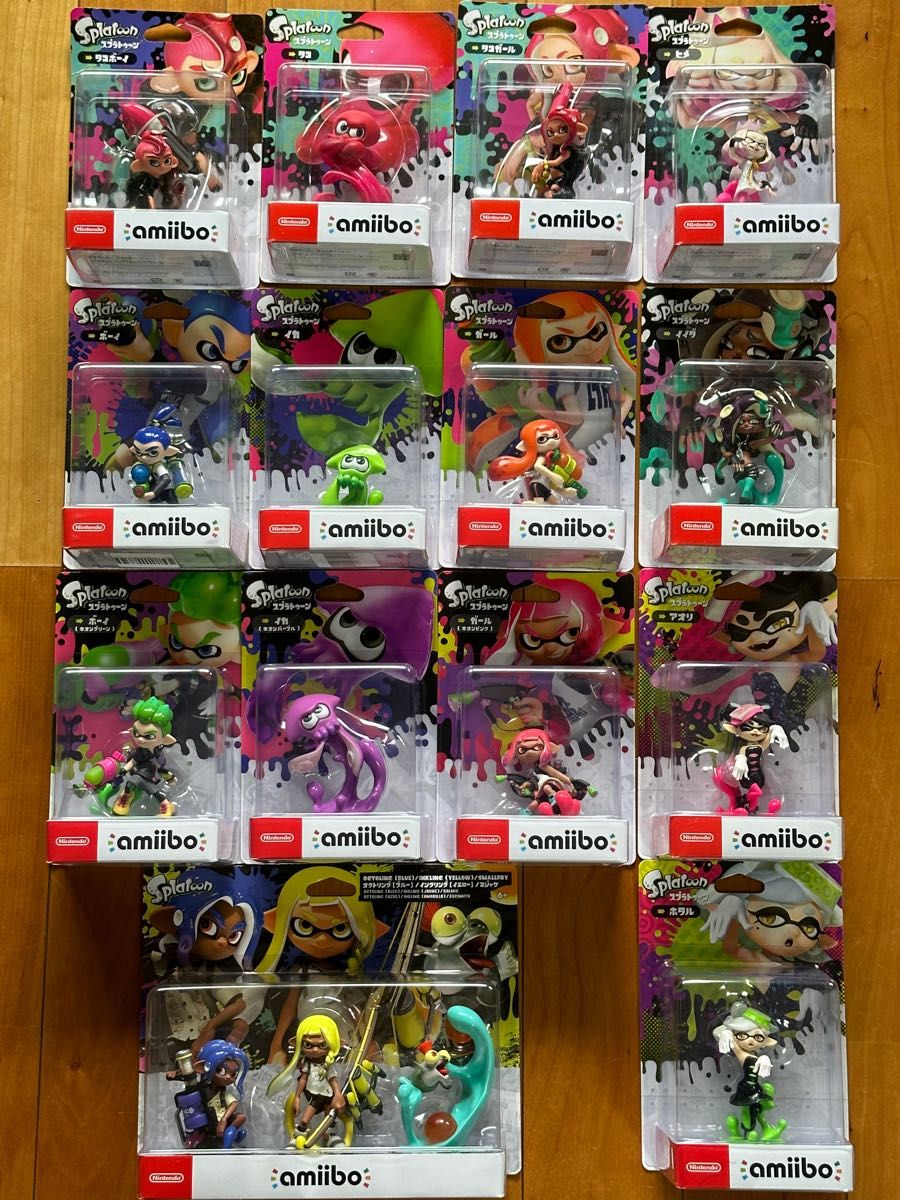 amiibo スプラトゥーン 16種セット