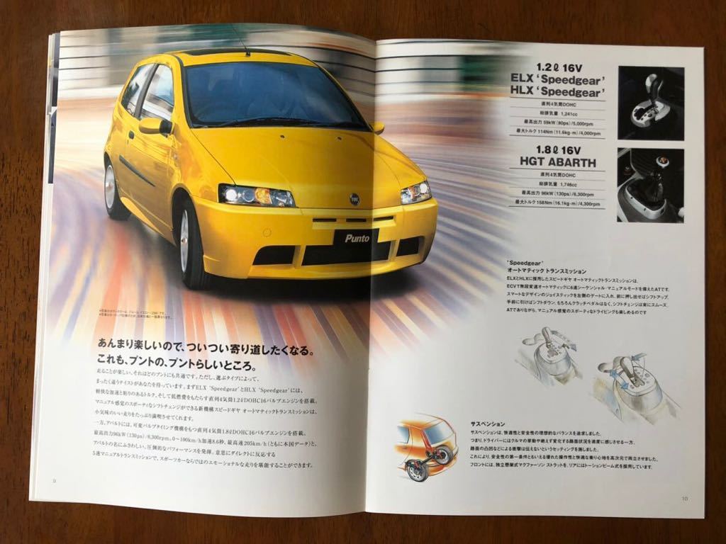 【自動車カタログ】FIAT PUNTO フィアット・プント_画像3