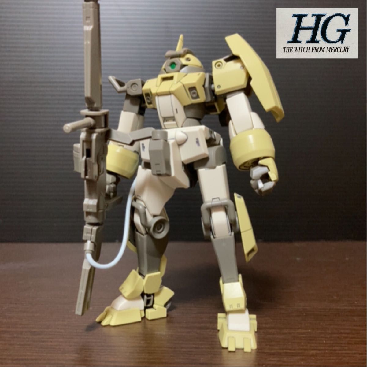 ガンプラ完成品ジャンク 機動戦士ガンダム 水星の魔女 HG 1/144 デミトレーナー（チュチュ専用機）バンダイ プラモデル