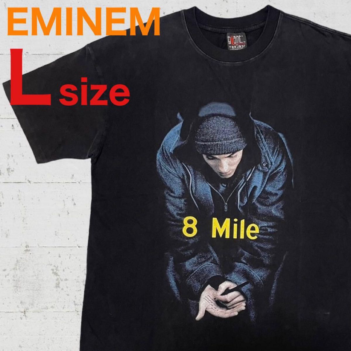 エミネム EMINEM 8Mile ８マイル プリント Tシャツ ブラック L｜PayPay