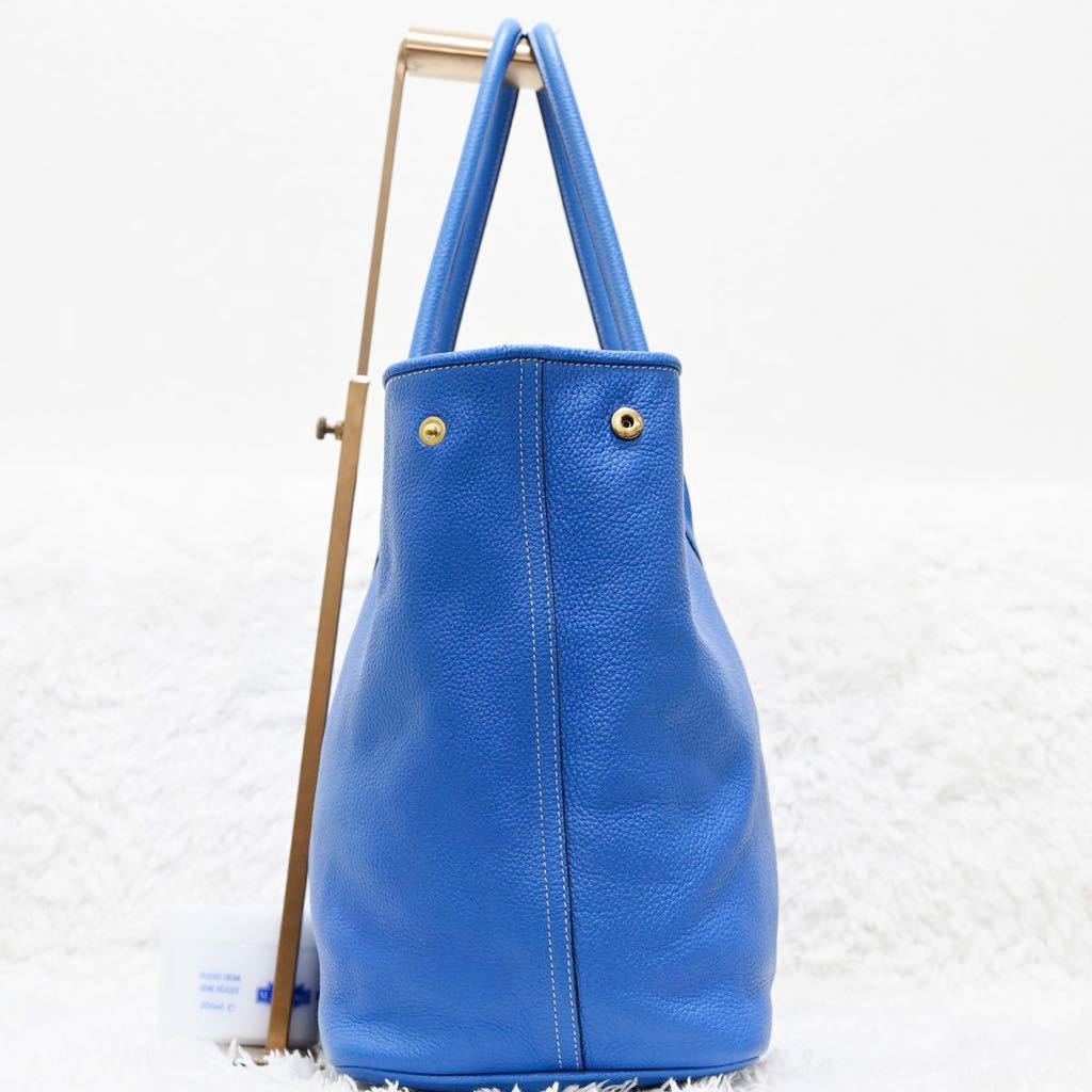 極美品 シセイ CISEI 0941 LD TOTE トートバッグ ブルー | aeonenergy