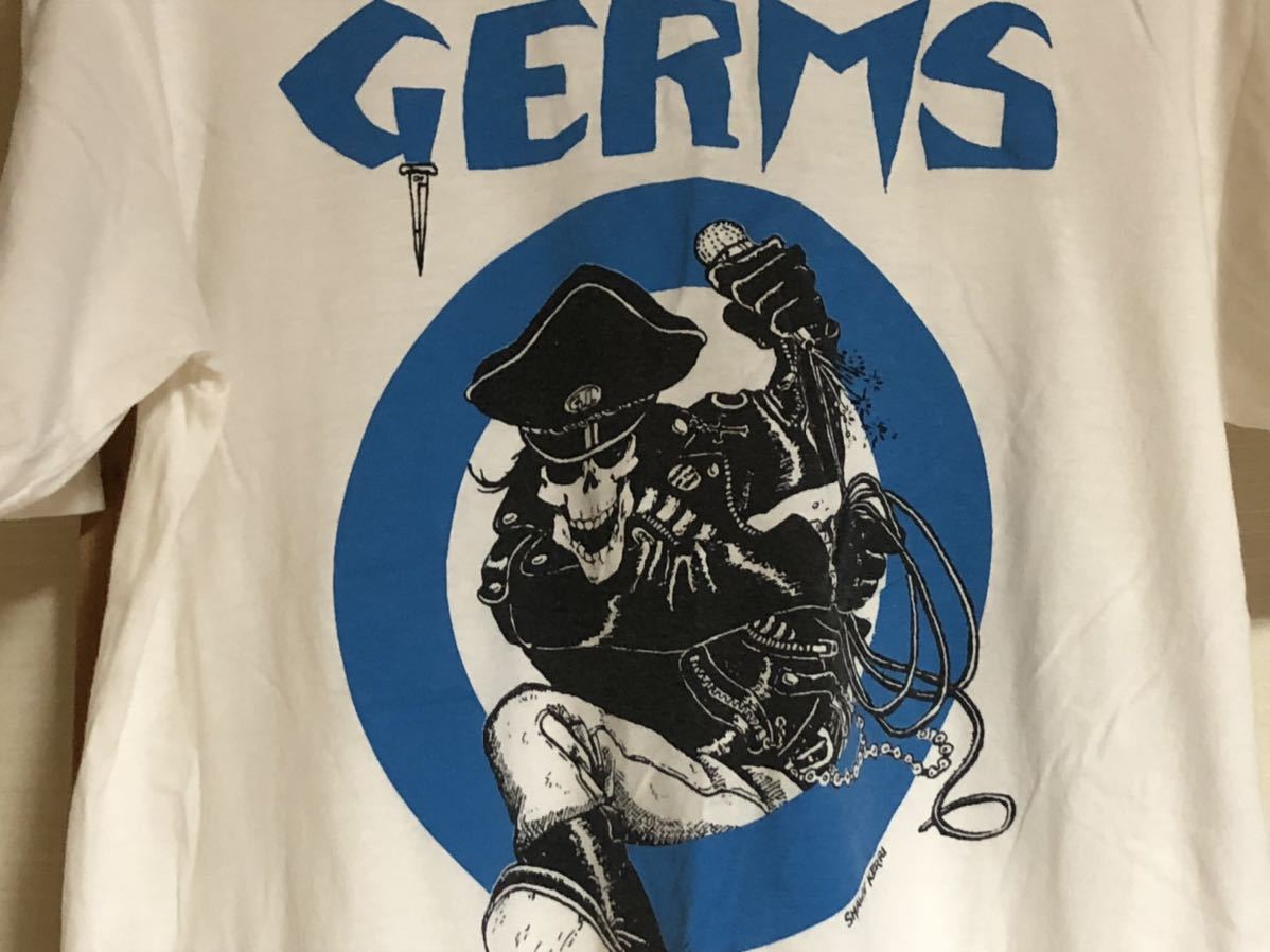 germs Tシャツ 検索 slash x black flag circle jerks discord fugazi smashing pumpkins nirvana mudhoney my bloody valentine pixies の画像3