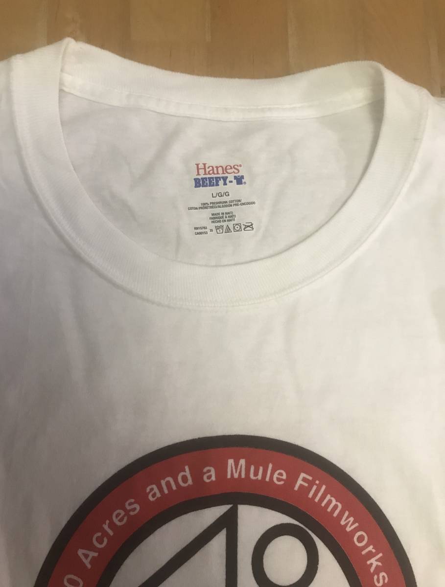 古着 40 Acres and a Mule Filmworks Tシャツ Lサイズ スパイク・リー Spike Lee Malcolm X Do The Right Things Crooklyn