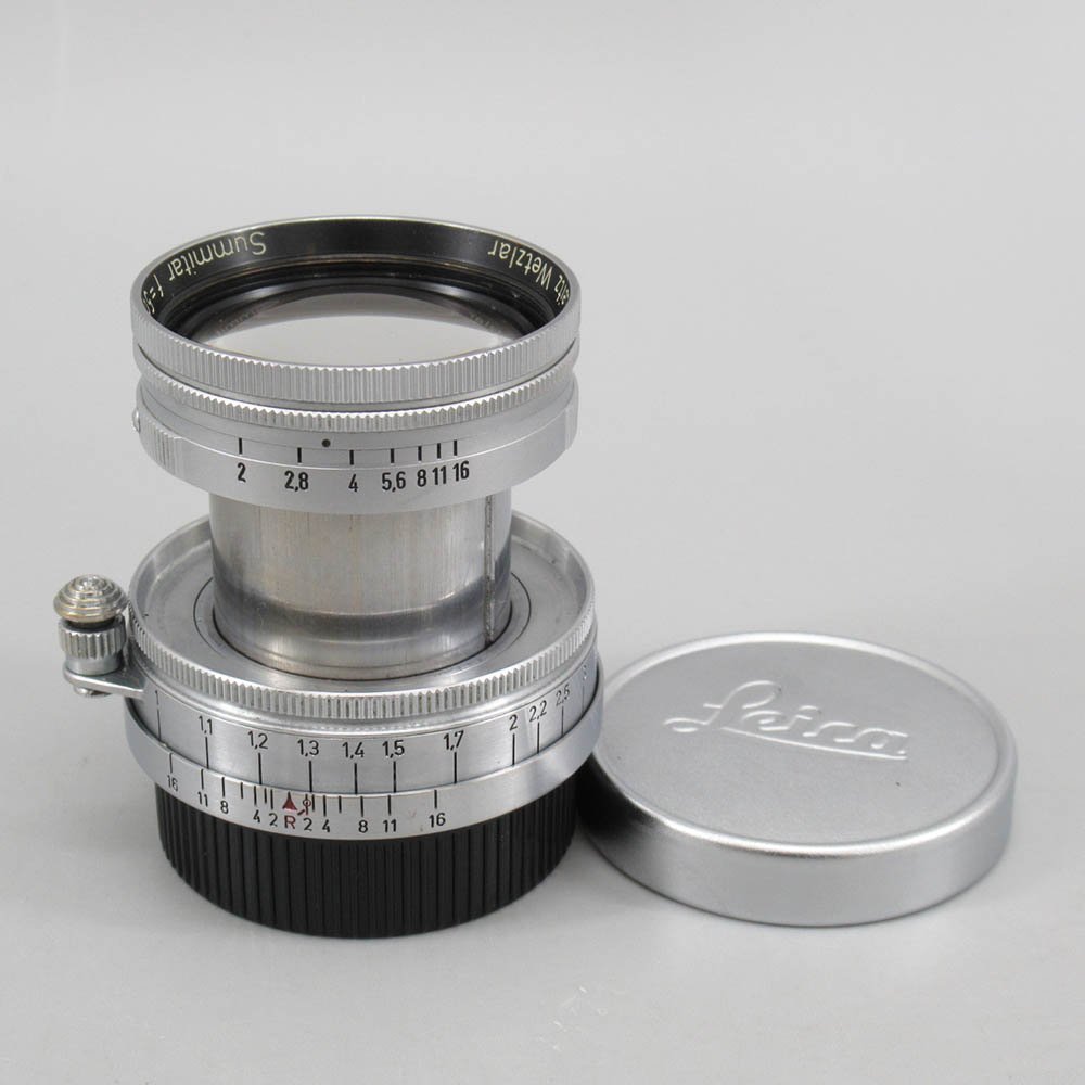 1円～ Leica Ernst Leitz Wetzlar Summitar f=5cm 1:2 レンズ ※動作