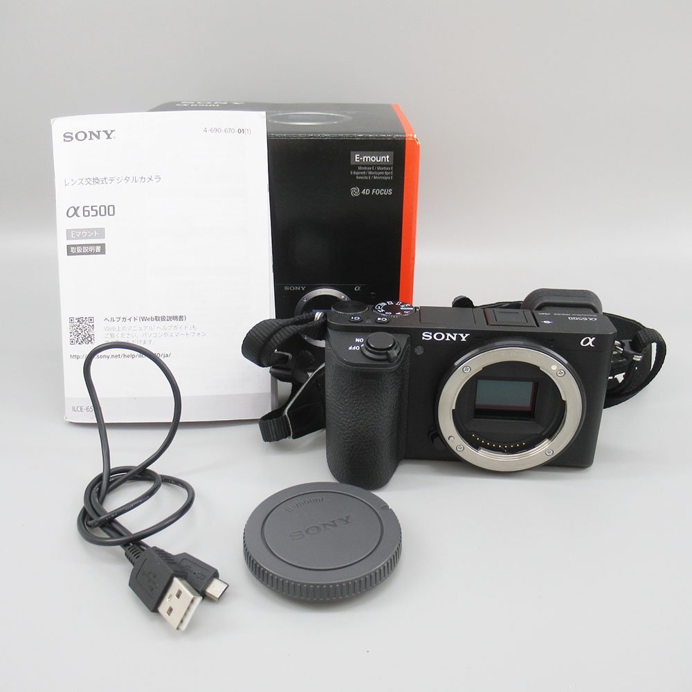 SONY α6500（ILCE-6500）APS-Cミラーレスカメラ-