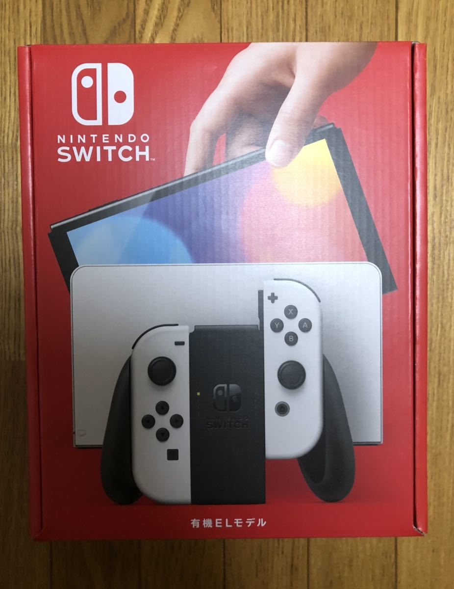 新品未開封 Nintendo Switch(有機ELモデル) Joy-Con(L)/(R) ホワイト