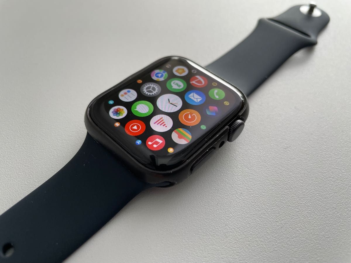 完品 Apple Watch SE 第一世代 44mm スペースグレー-