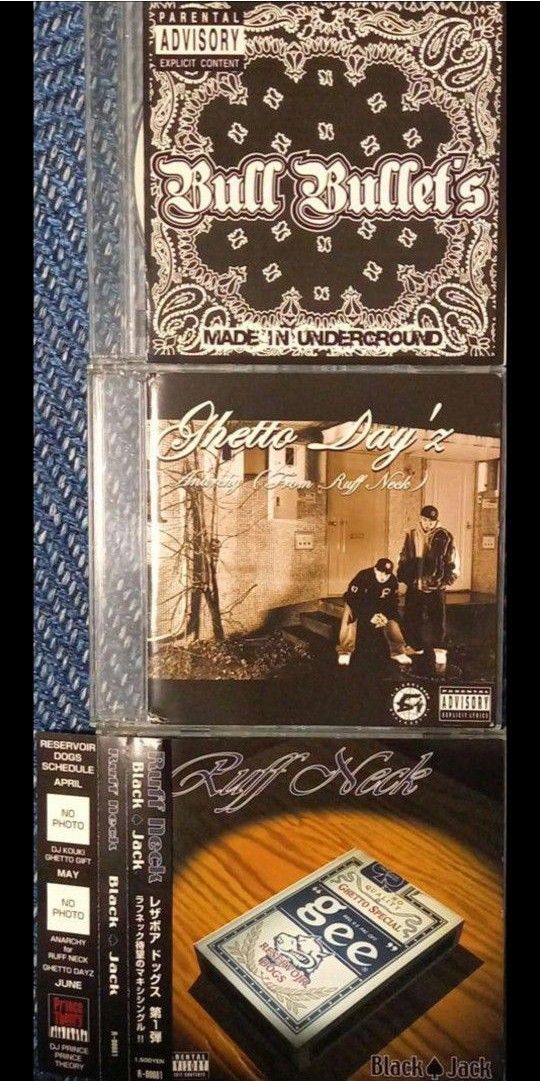 RUFF NECK ANARCHY セット　BLACK JACK GHETTO  DAY'z