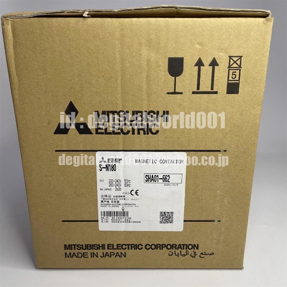 新品【代引★Ｔ番号領収書★税込 東京発】MITSUBISHI　三菱　S-N180 　AC110V 　電磁接触器【６ヶ月保証】_画像1