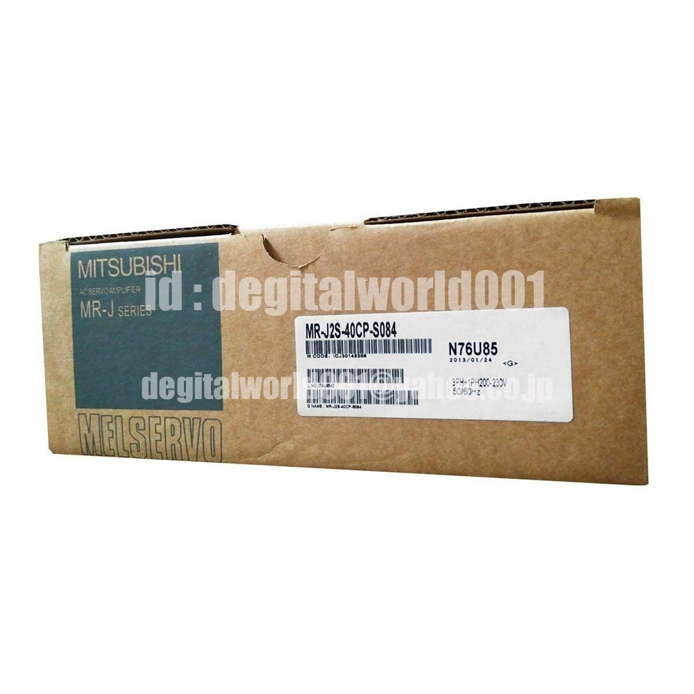 【良好品】 新品【代引★引取可 東京発】MITSUBISHI/三菱 MR-J2S-40CP-S084 サーボアンプ【6ヶ月保証】 その他 【良好品】 新品【代引★引取可 東京発】MITSUBISHI/三菱 MR-J2S-40CP-S084 サーボアンプ【6ヶ月保証】 その他