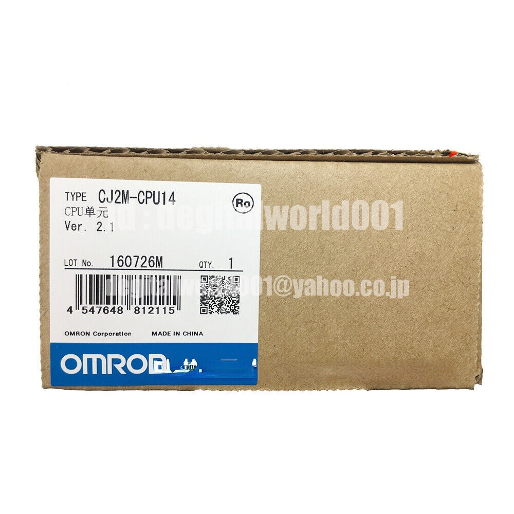 新品【東京発★Ｔ番号領収書★税込】OMRON/オムロン CJ2M-CPU14　CPUユニット【６ヶ月保証】_画像1