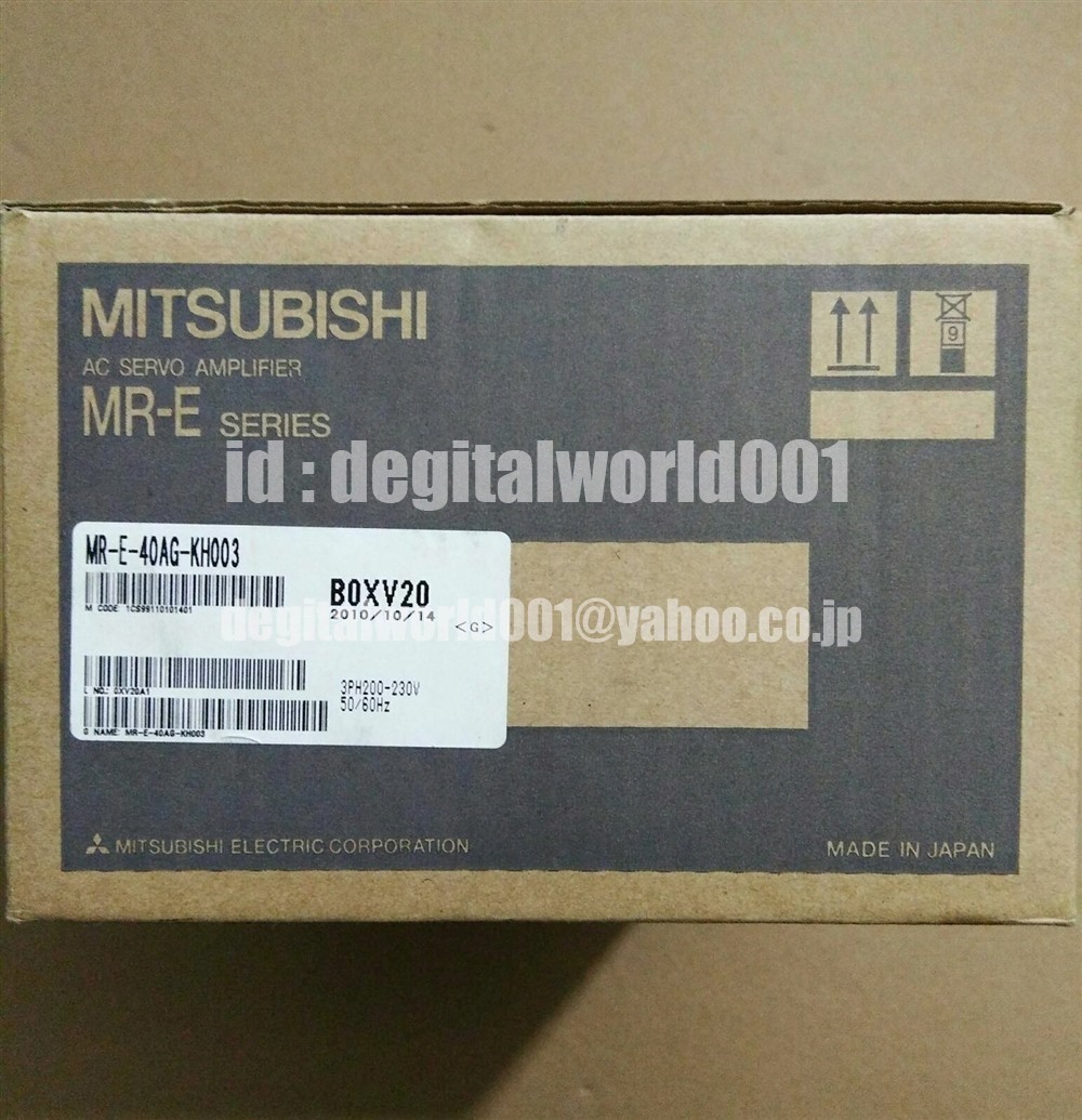 新品【代引★Ｔ番号領収書★税込 東京発】MITSUBISHI/三菱 MR-E-40AG-KH003【６ヶ月保証】