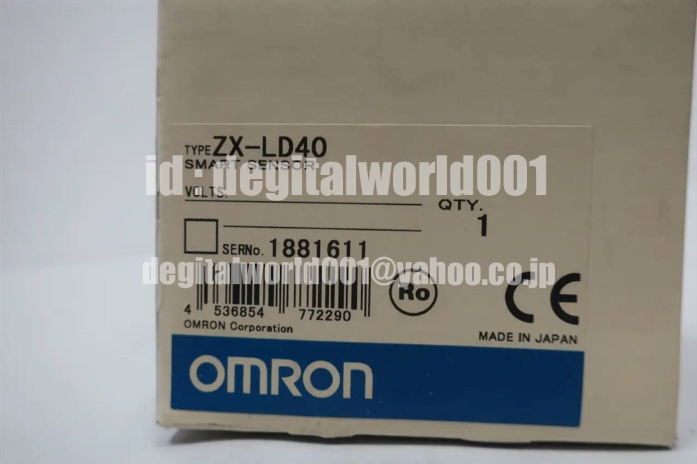 新品【代引★Ｔ番号領収書★税込 東京発】OMRON/オムロン ZX-LD40　センサヘッド部【６ヶ月保証】