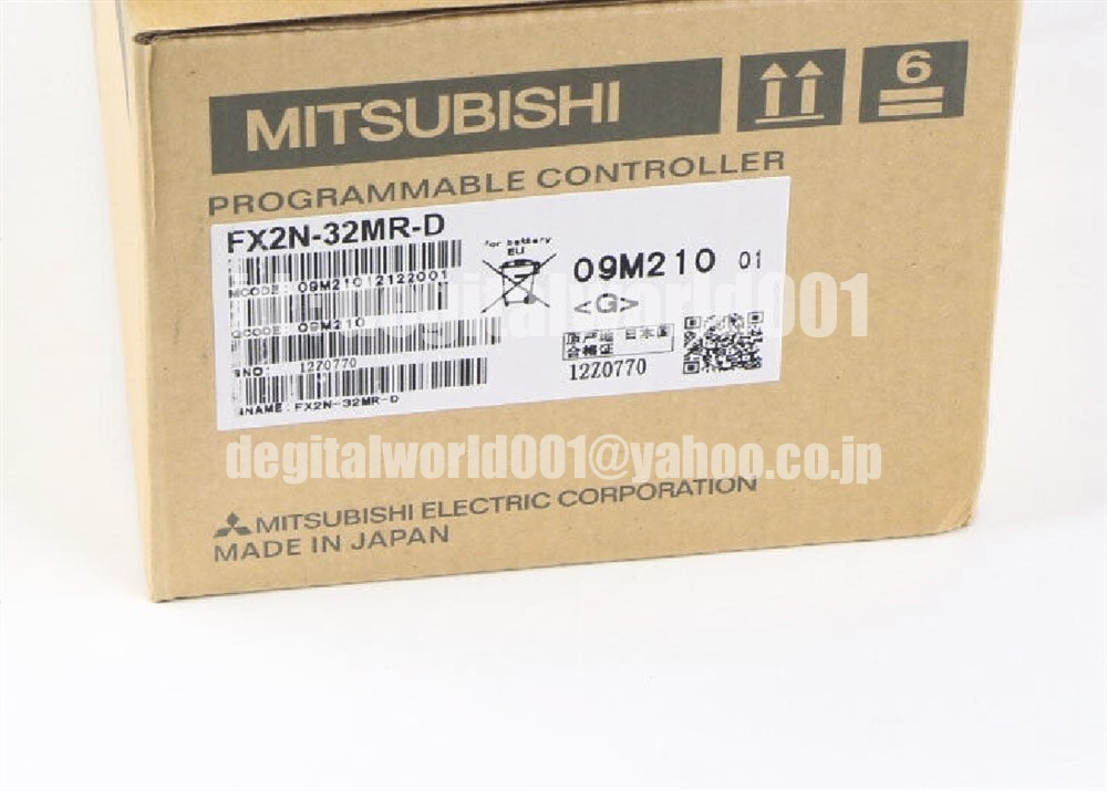 新品【代引★Ｔ番号領収書★税込 東京発】MITSUBISHI/三菱 FX2N-32MR-D【６ヶ月保証】_画像1