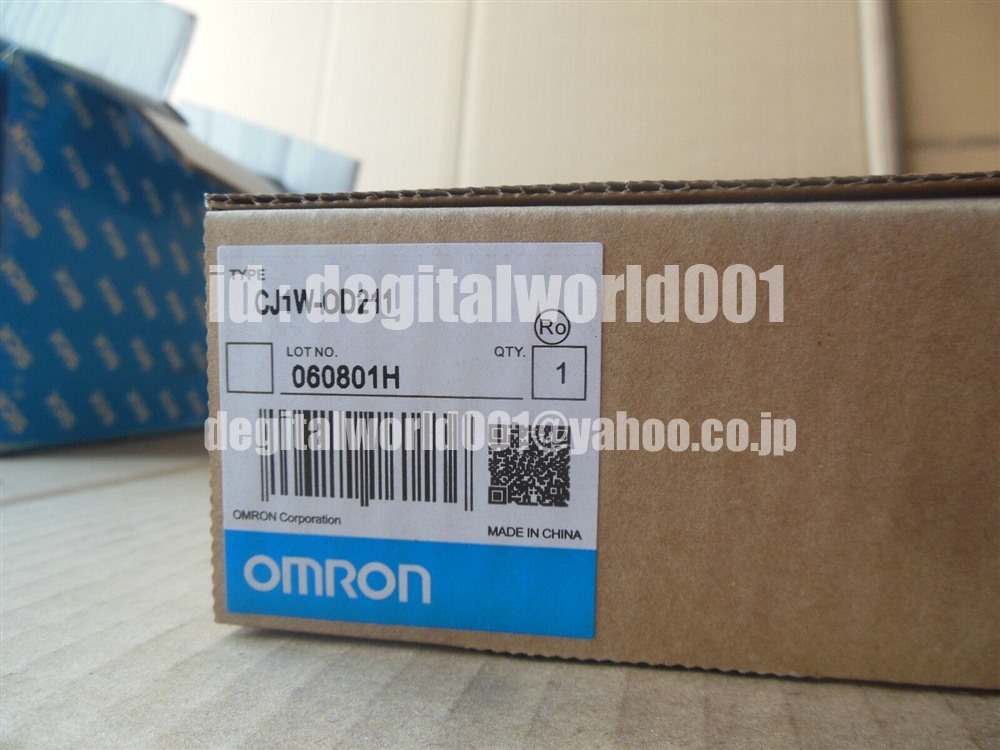 新品【代引★Ｔ番号領収書★税込 東京発】OMRON/オムロン CJ1W-OD211 トランジスタ出力ユニット 【６ヶ月保証】_画像1