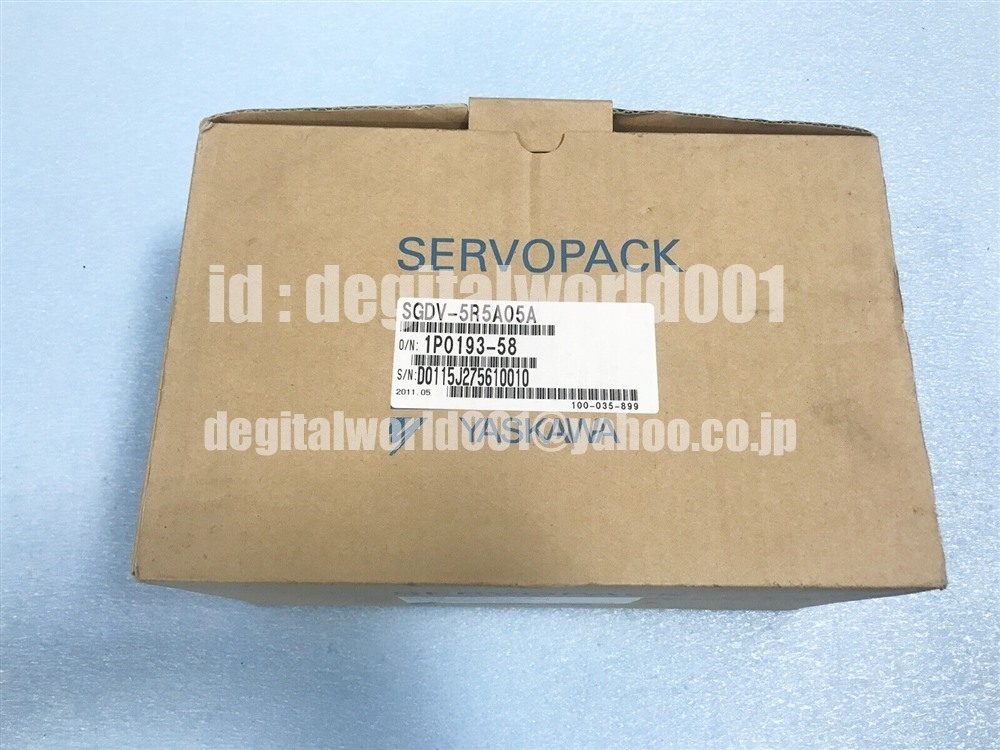 新品【代引☆T番号領収書☆税込 東京発】YASKAWA / 安川電機 SGDV- 新品【代引☆T番号領収書☆税込 東京発】YASKAWA / 安川電機 SGDV-