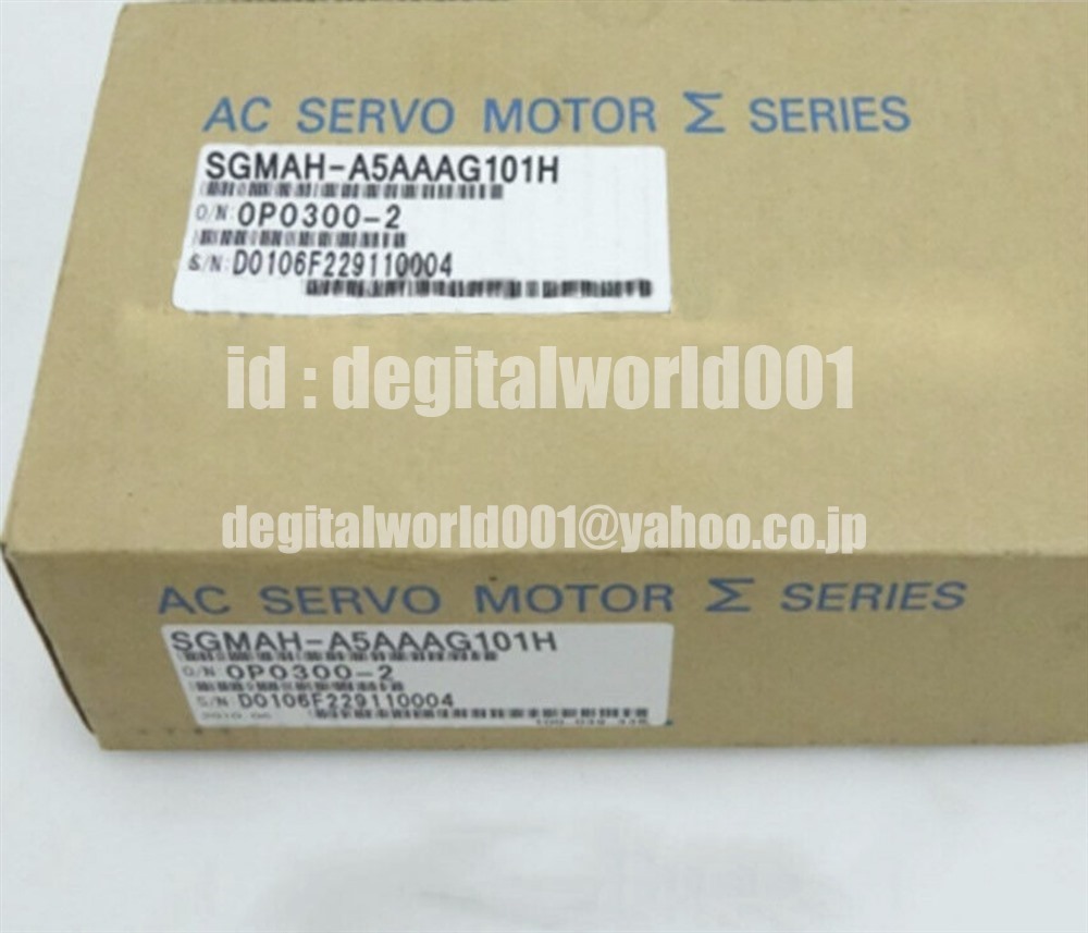 新品【代引☆T番号領収書☆税込 東京発】YASKAWA / 安川電機 SGMAH- 新品【代引☆T番号領収書☆税込 東京発】YASKAWA / 安川電機 SGMAH-